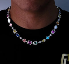 Colorful Gemstone Necklace