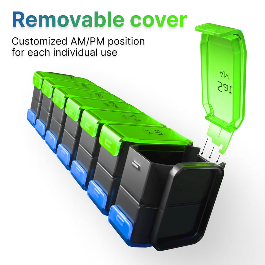 XL Weekly Pill Organizer - AM/PM