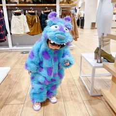 Animal Hooded Baby Jumpsuit