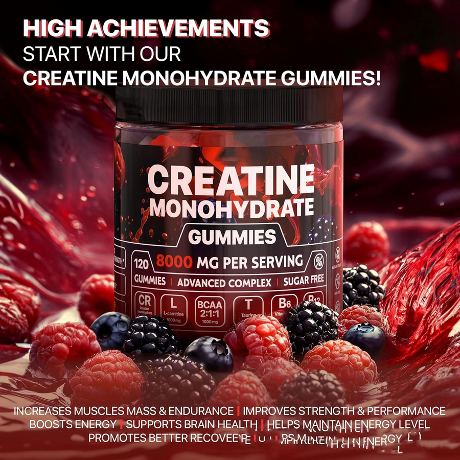 Muscle Boost Creatine Gummies