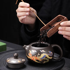 Color Changing Ceramic Teapot