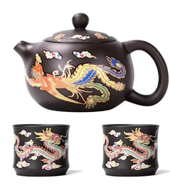 Color Changing Ceramic Teapot