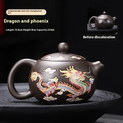 Color Changing Ceramic Teapot