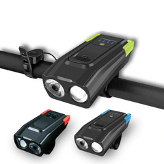 LED Bike Headlight with Horn