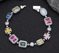 Colorful Gemstone Necklace