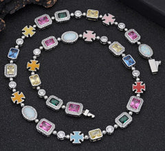 Colorful Gemstone Necklace