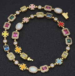 Colorful Gemstone Necklace