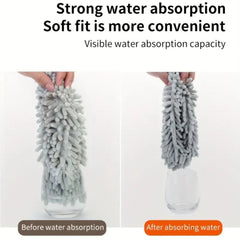Extendable Chenille Duster
