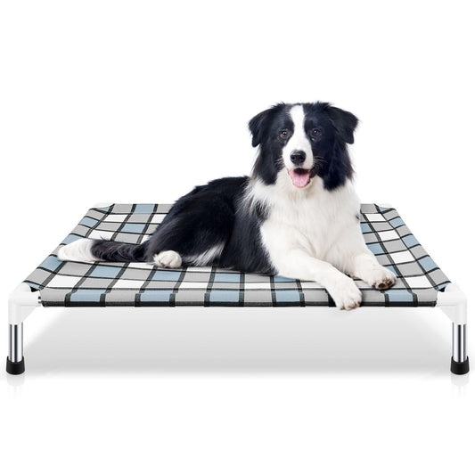 Elevated Dog Bed with Steel Frame