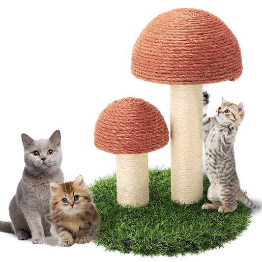 Mushroom Cat Scratching Post
