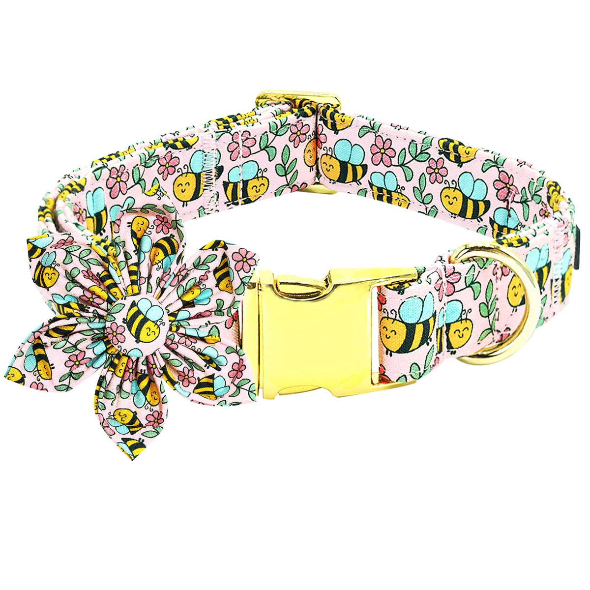 Cotton Flower Bee Collar