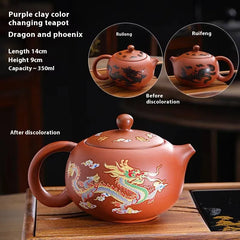 Color Changing Ceramic Teapot