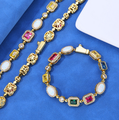 Colorful Gemstone Necklace