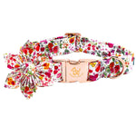 Floral Print Cotton Collar