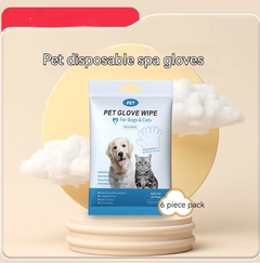 Pet Grooming Glove Wipes