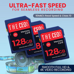 128GB Ultra SDHC Memory Card