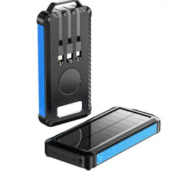 Waterproof Solar Wireless Power Bank