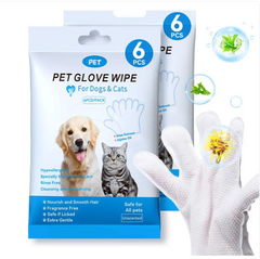 Pet Grooming Glove Wipes