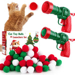 Dual Launcher Cat Ball Set