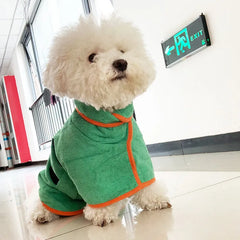 Pet Microfiber Bathrobe Towel