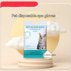 Pet Grooming Glove Wipes