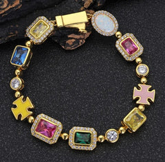 Colorful Gemstone Necklace
