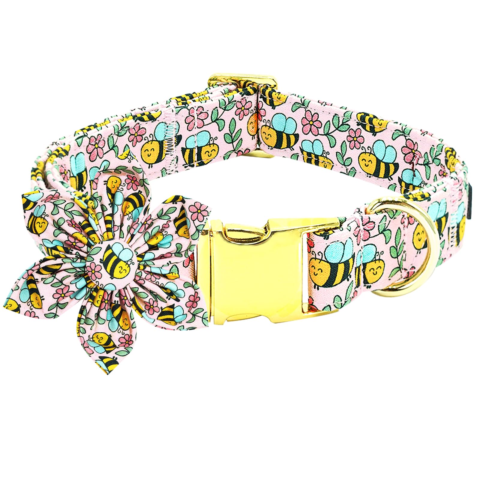 Cotton Flower Bee Collar